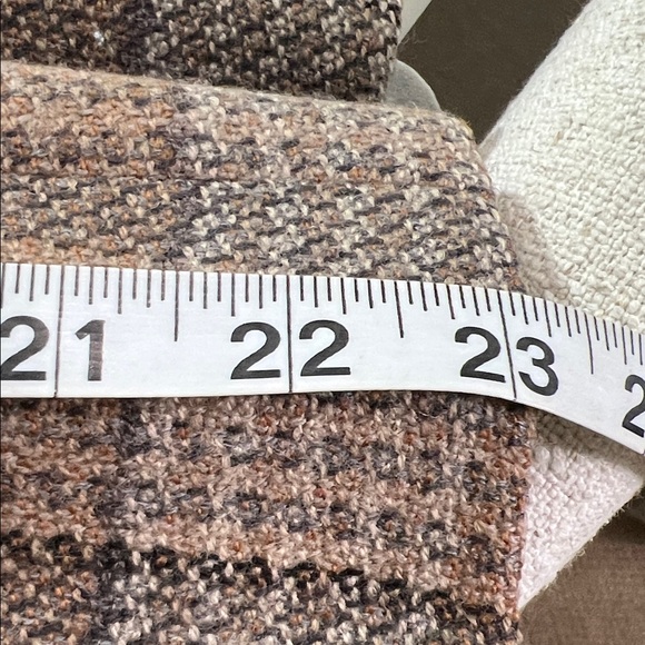 Giorgio Armani Plaid Brown Women's Blazer Jacket - Picture 13 of 13